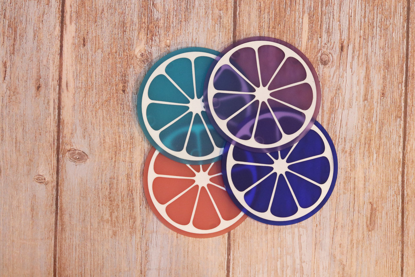 Citrus or Berry Coasters