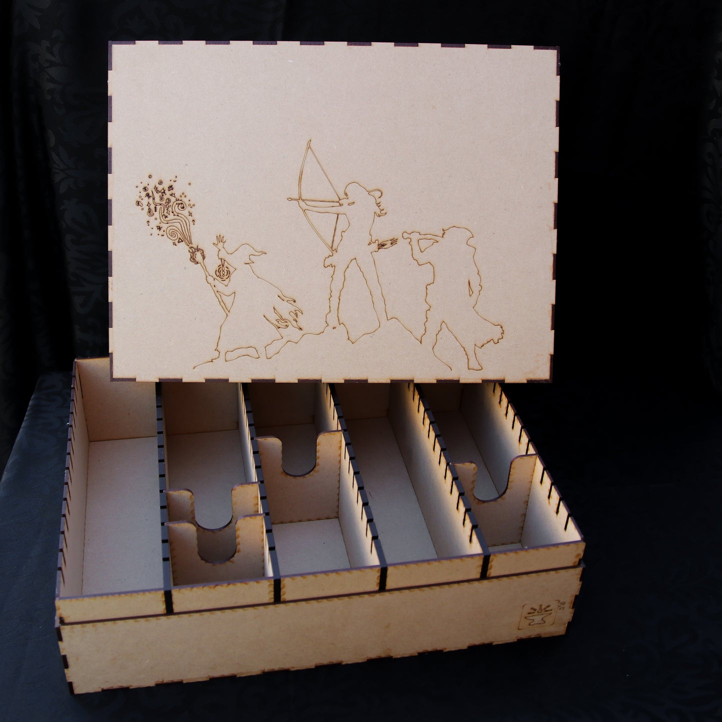 Card Organiser - The Crypt (vertical card storage)