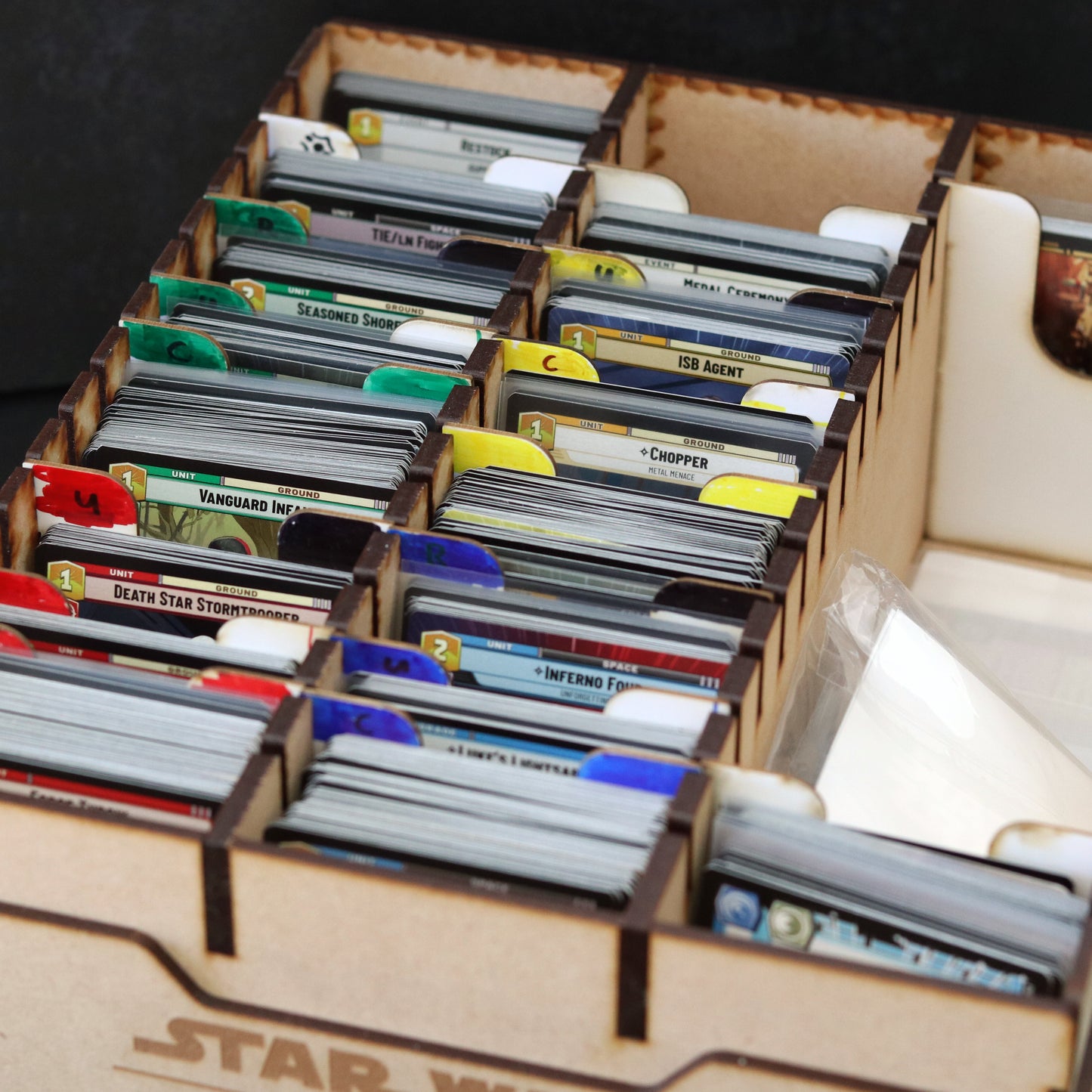 Card Organiser - Mini Crypt (vertical card storage)