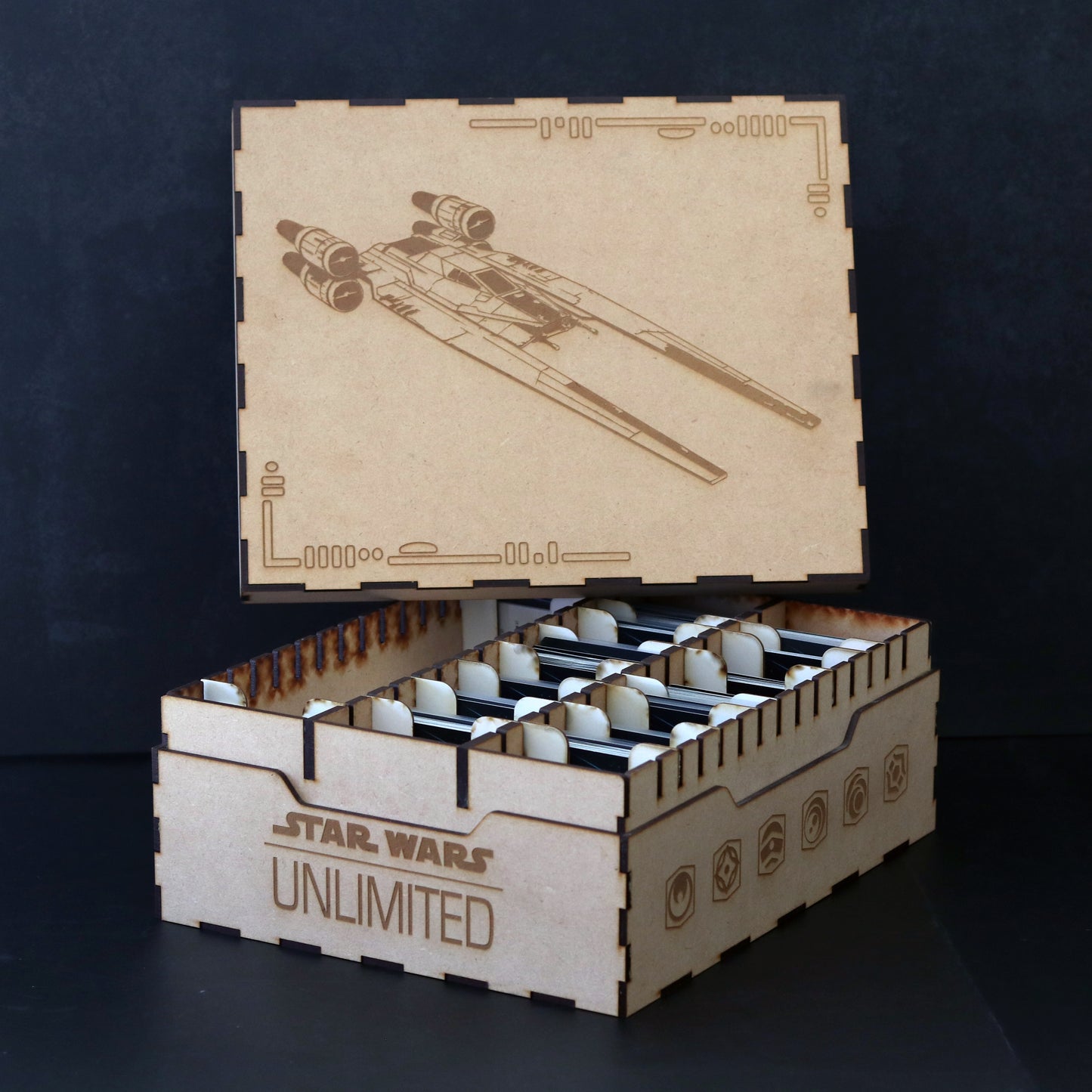 Card Organiser - Mini Crypt (vertical card storage)