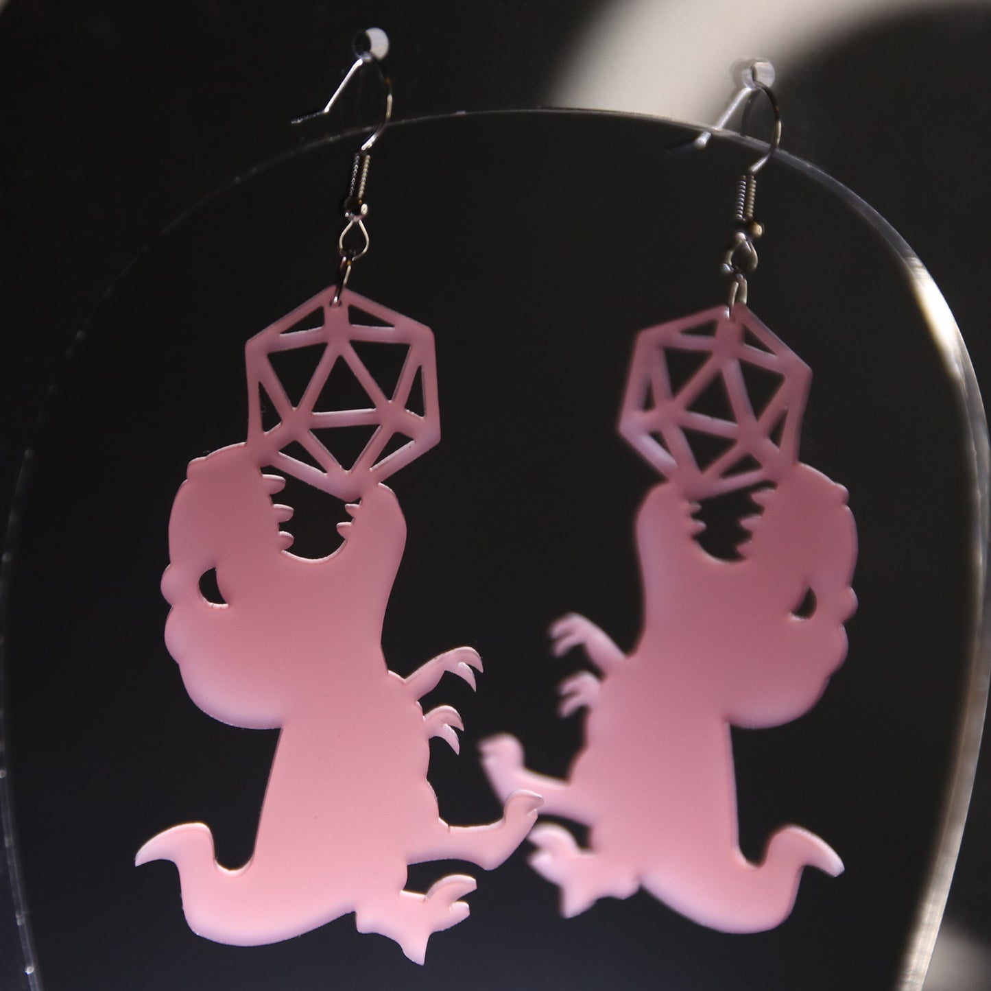 T-Rex D20 Earrings