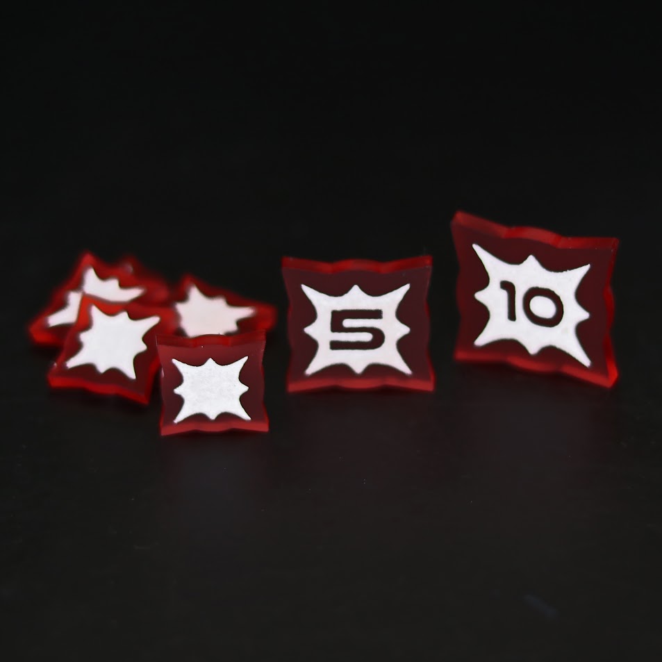 Star Wars:Unlimited Tokens - Damage