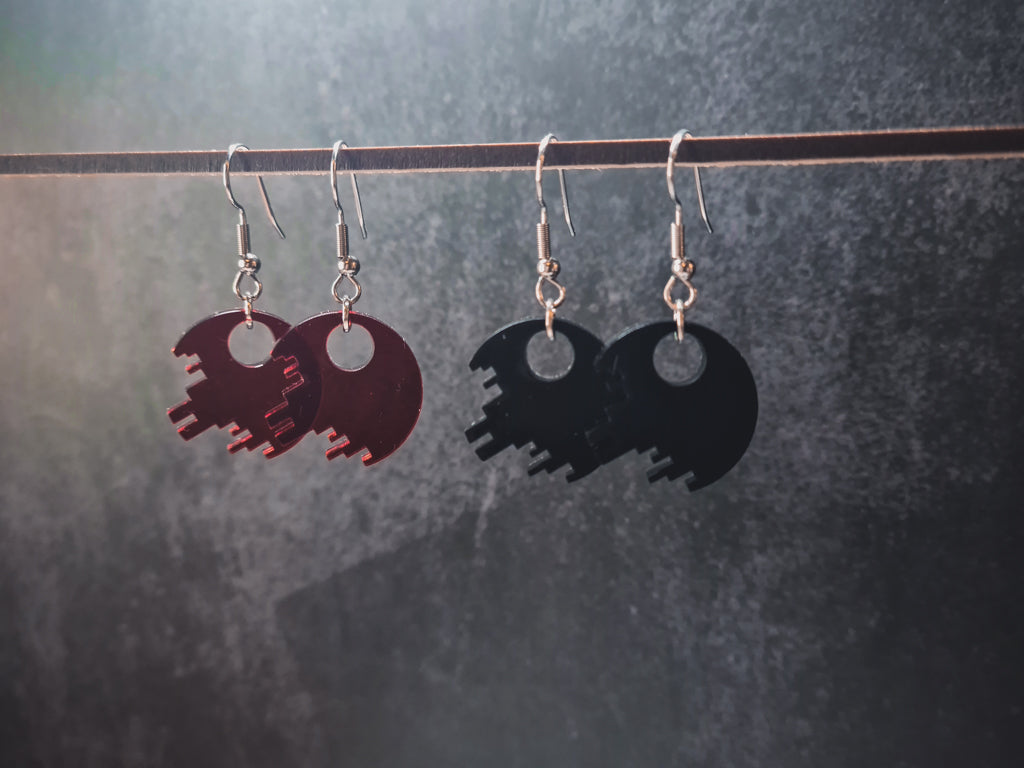 Death Star Earrings