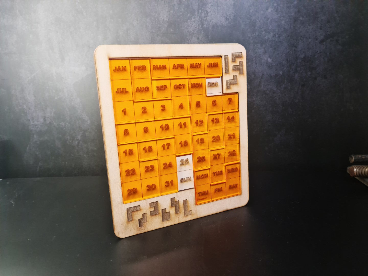 Daily Calendar Puzzle