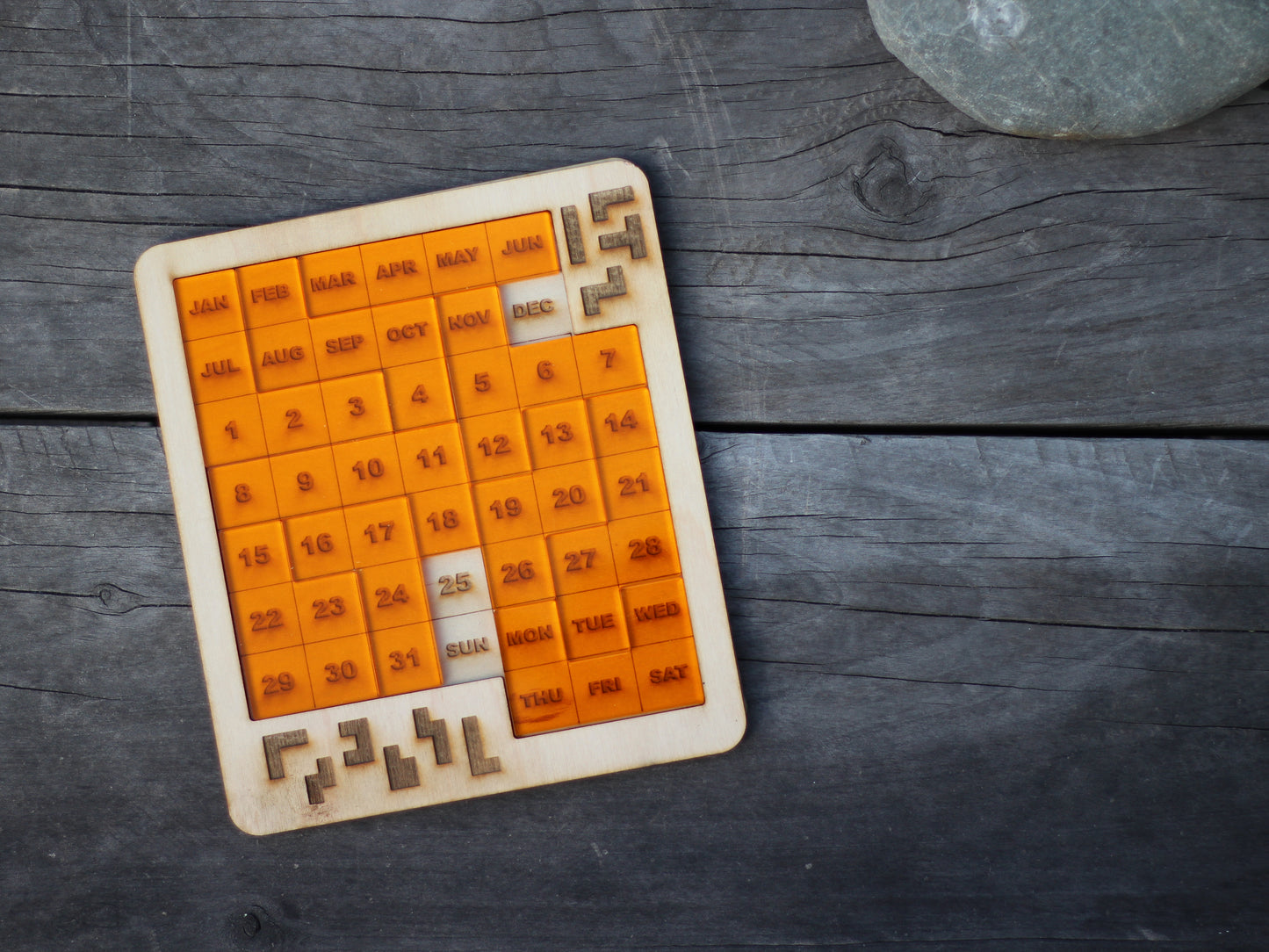 Daily Calendar Puzzle