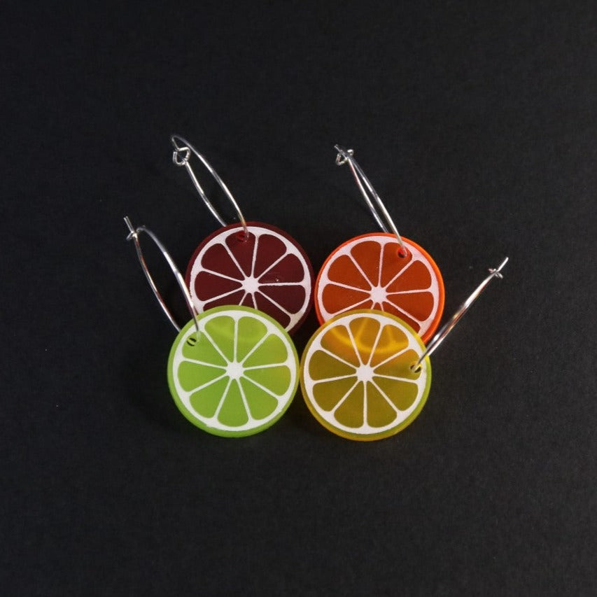 Citrus Wine Charms