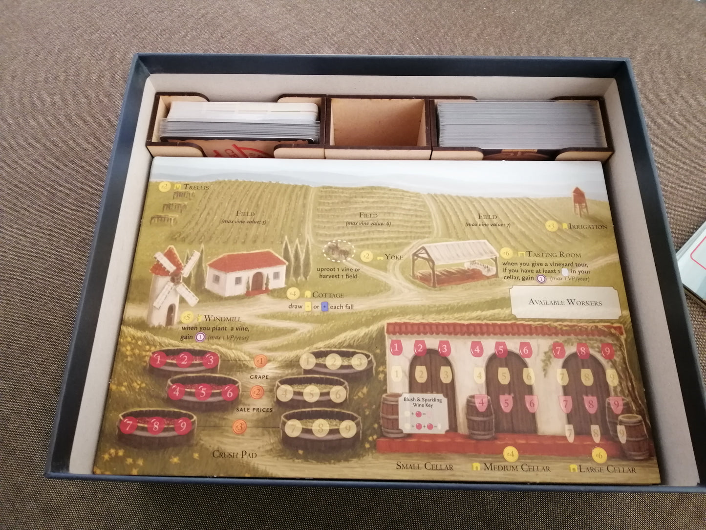 Viticulture Box Insert