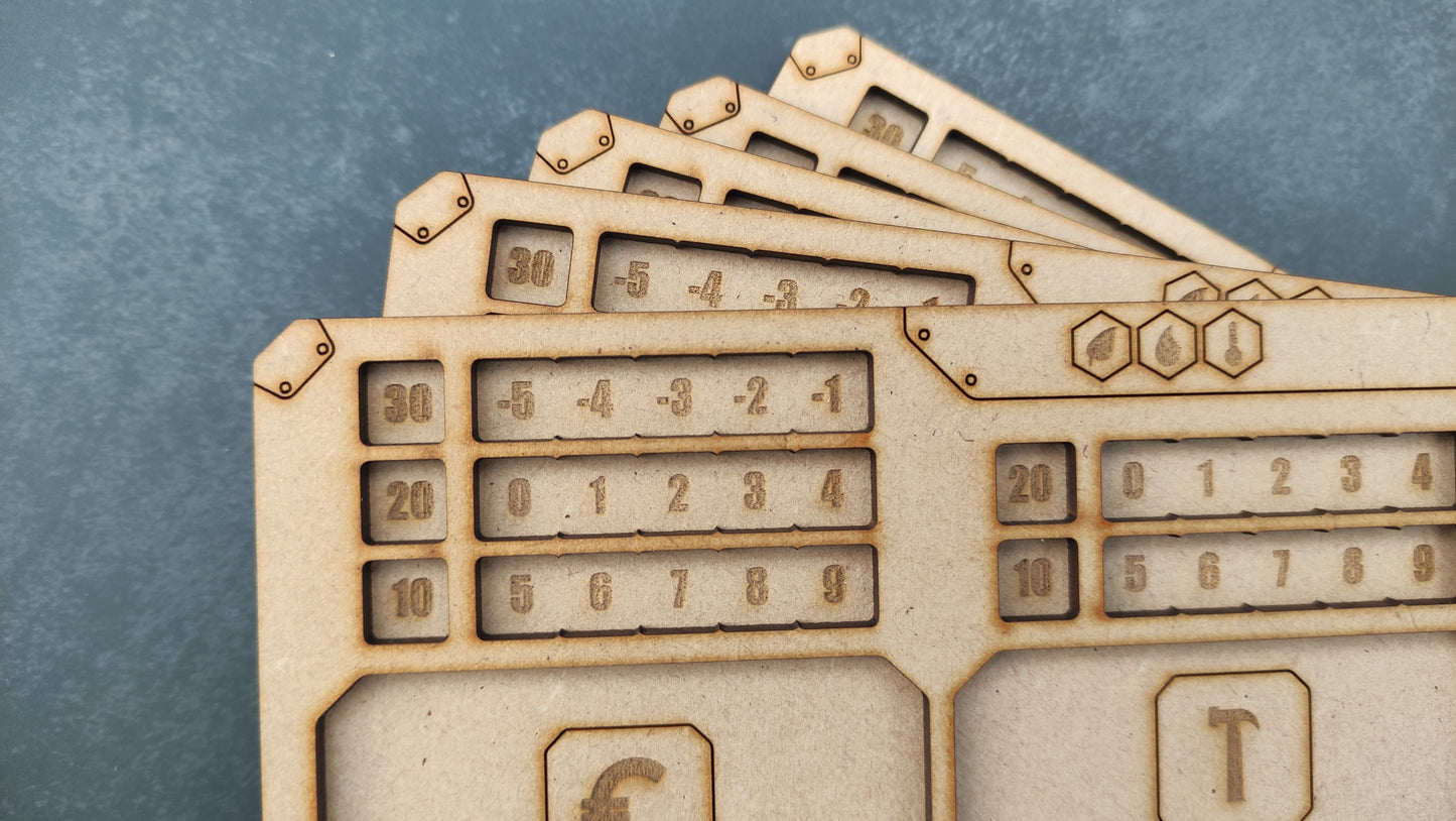Terraforming Mars Player Board