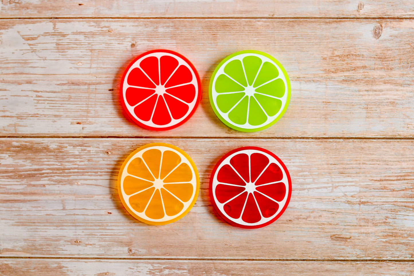 Citrus or Berry Coasters