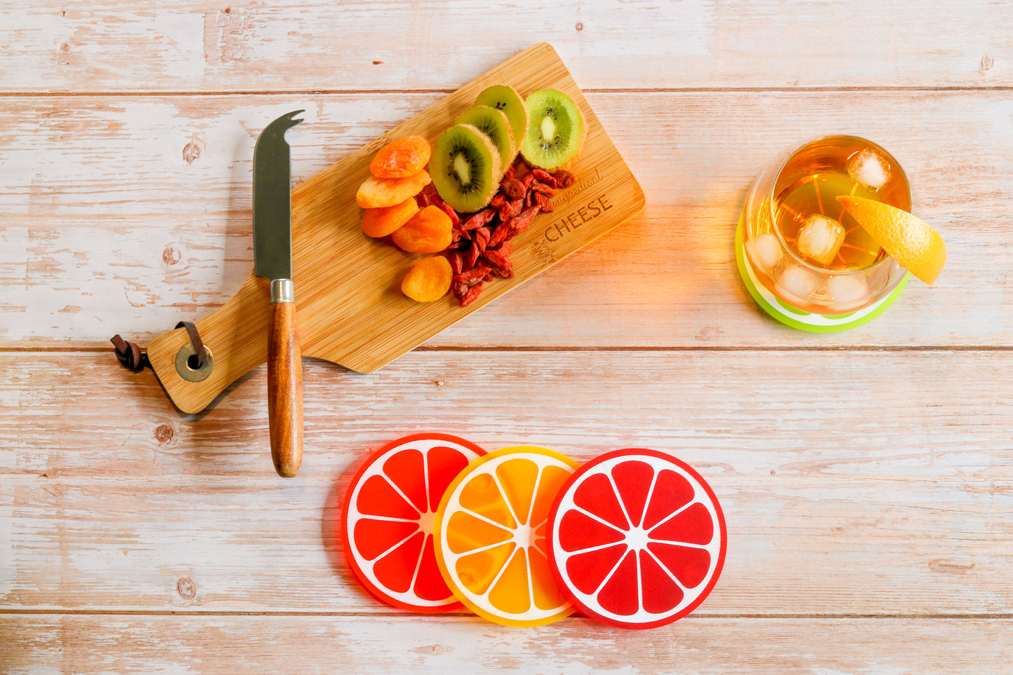 Citrus or Berry Coasters