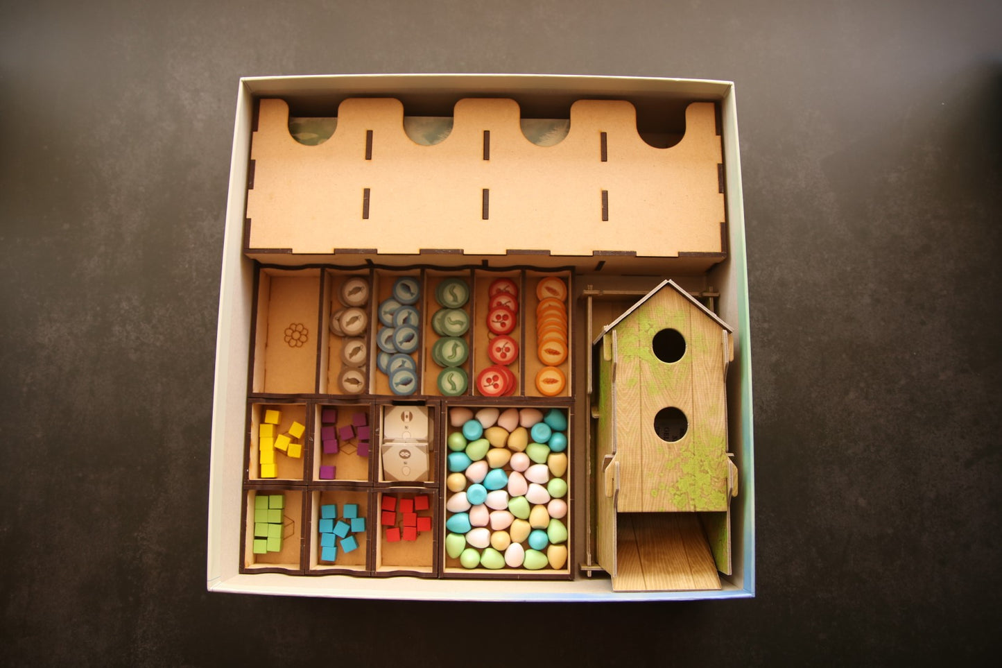 Wingspan Organiser - Game Box Insert