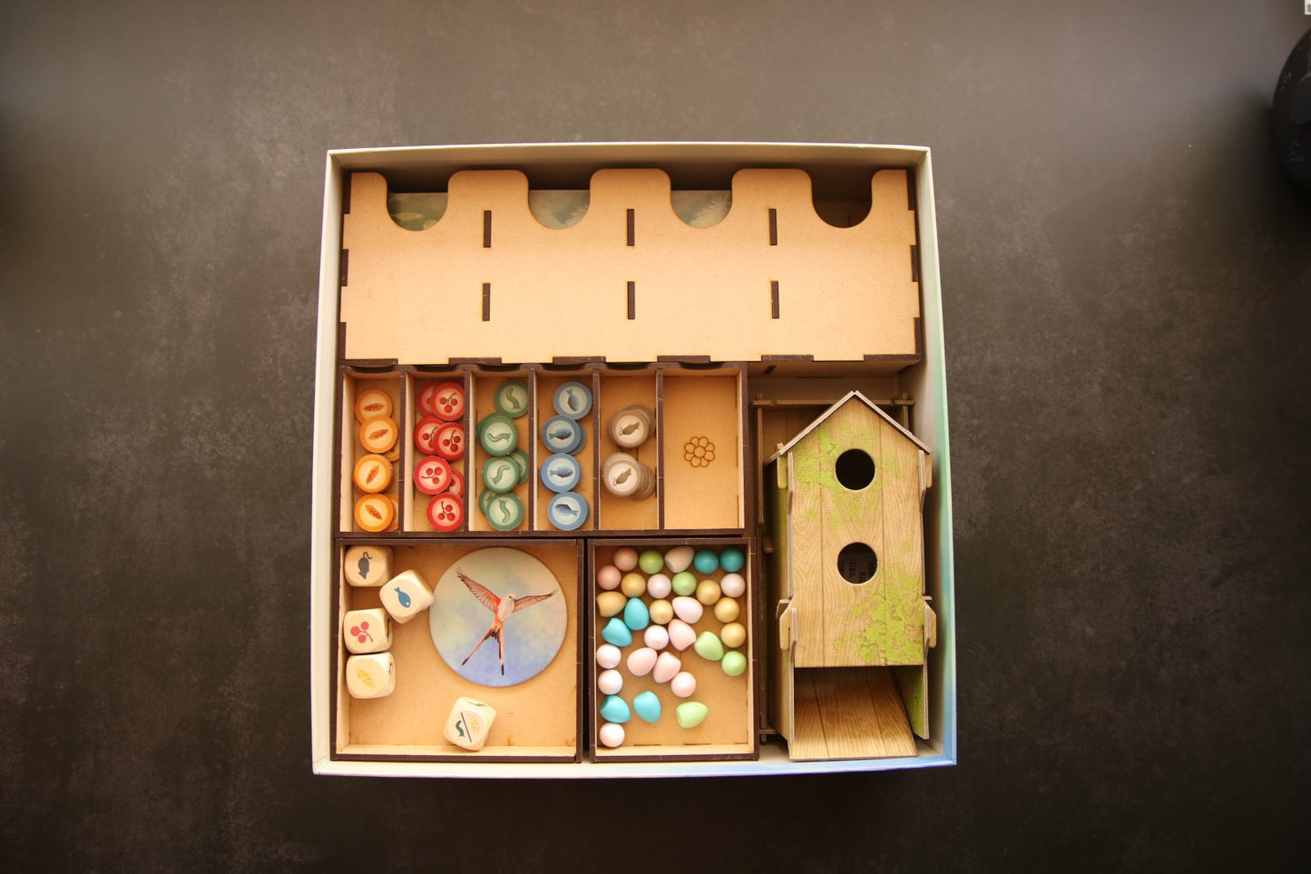 Wingspan Organiser - Game Box Insert