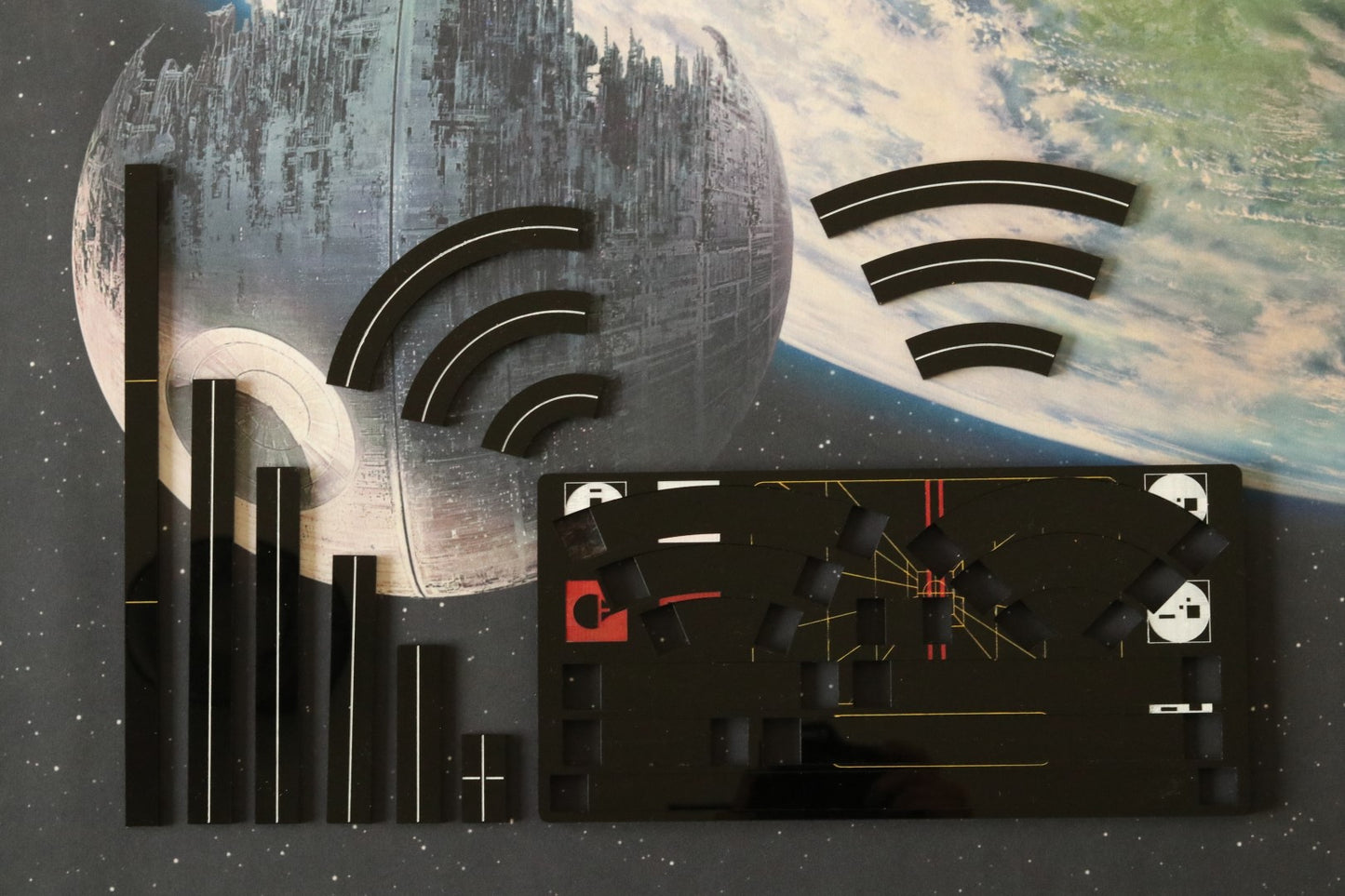 X-Wing Trench Run Template Set