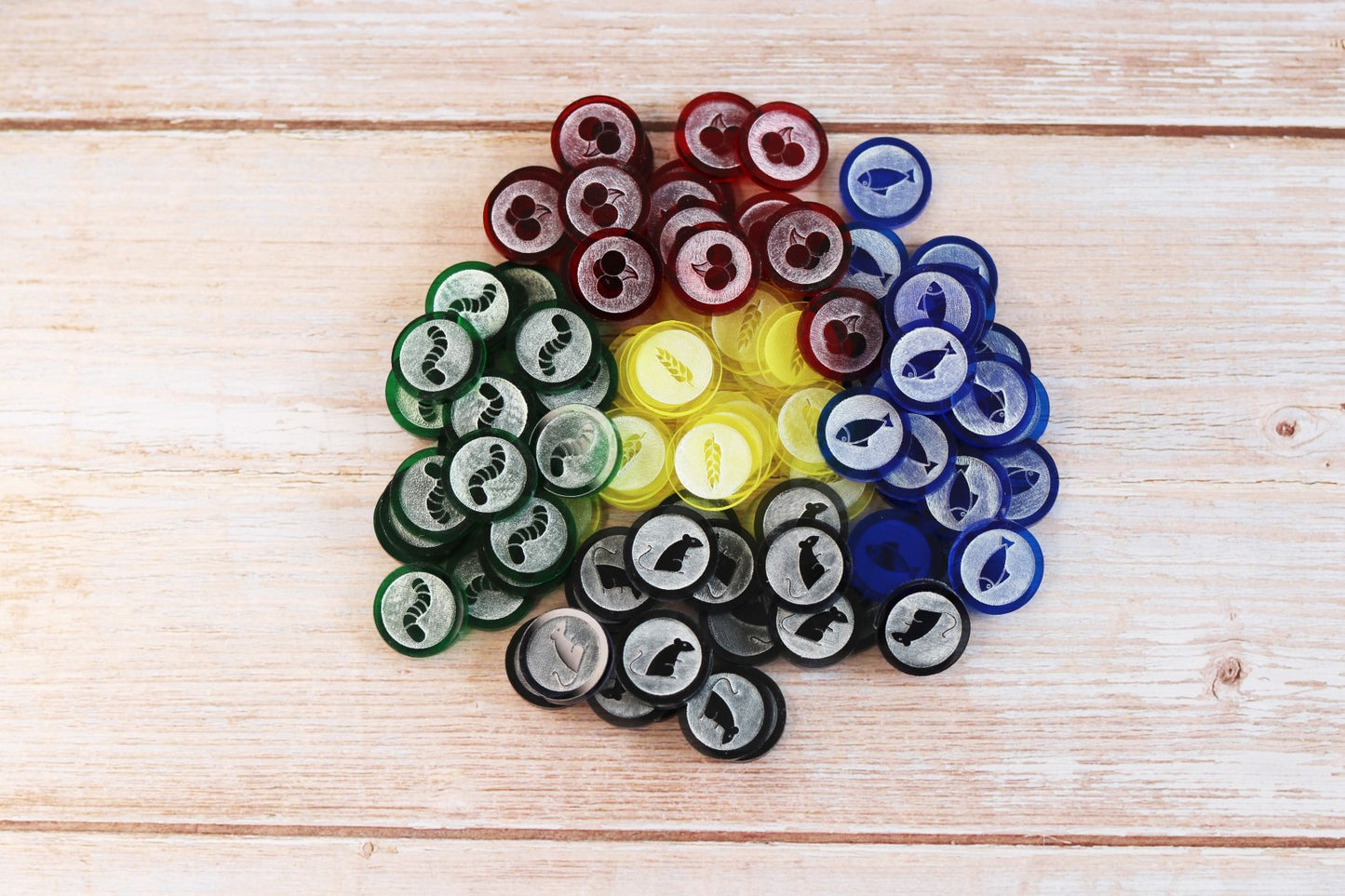 Wingspan Food Tokens (Acrylic)
