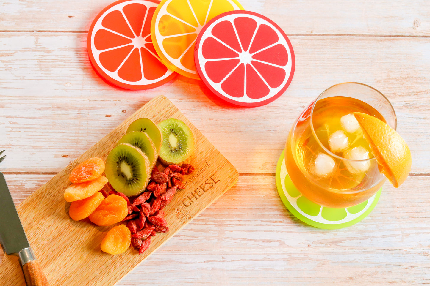 Citrus or Berry Coasters